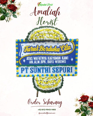 Papan Bunga Duka di Aek Najaji