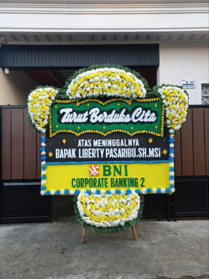 Papan Bunga Duka di Aek Najaji