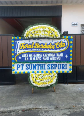 Papan Bunga Duka di Aek Najaji