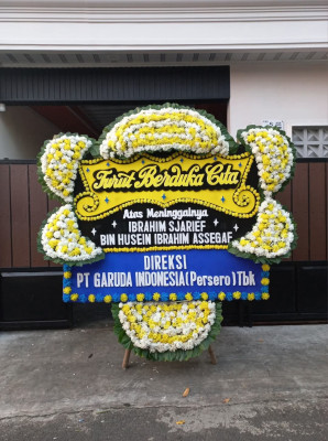 Papan Bunga Duka di Aek Najaji
