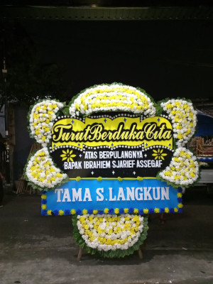 Papan Bunga Duka di Aek Najaji